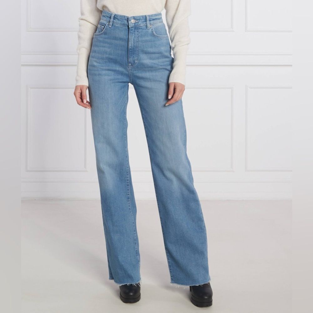 NWT Boss Orange  Hugo BOSS Womens Marlene Wide Leg High Waist Jeans